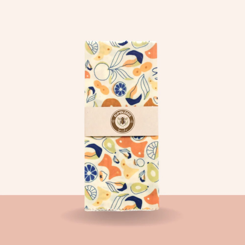 Single Beeswax Food Wraps: Show Me Your Melons Medium