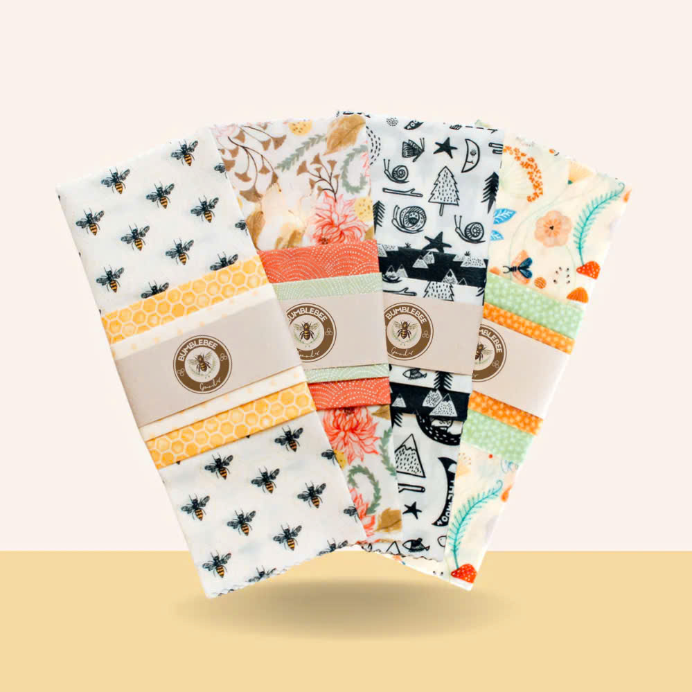 Beeswax Food Wraps: Best Sellers Bundle